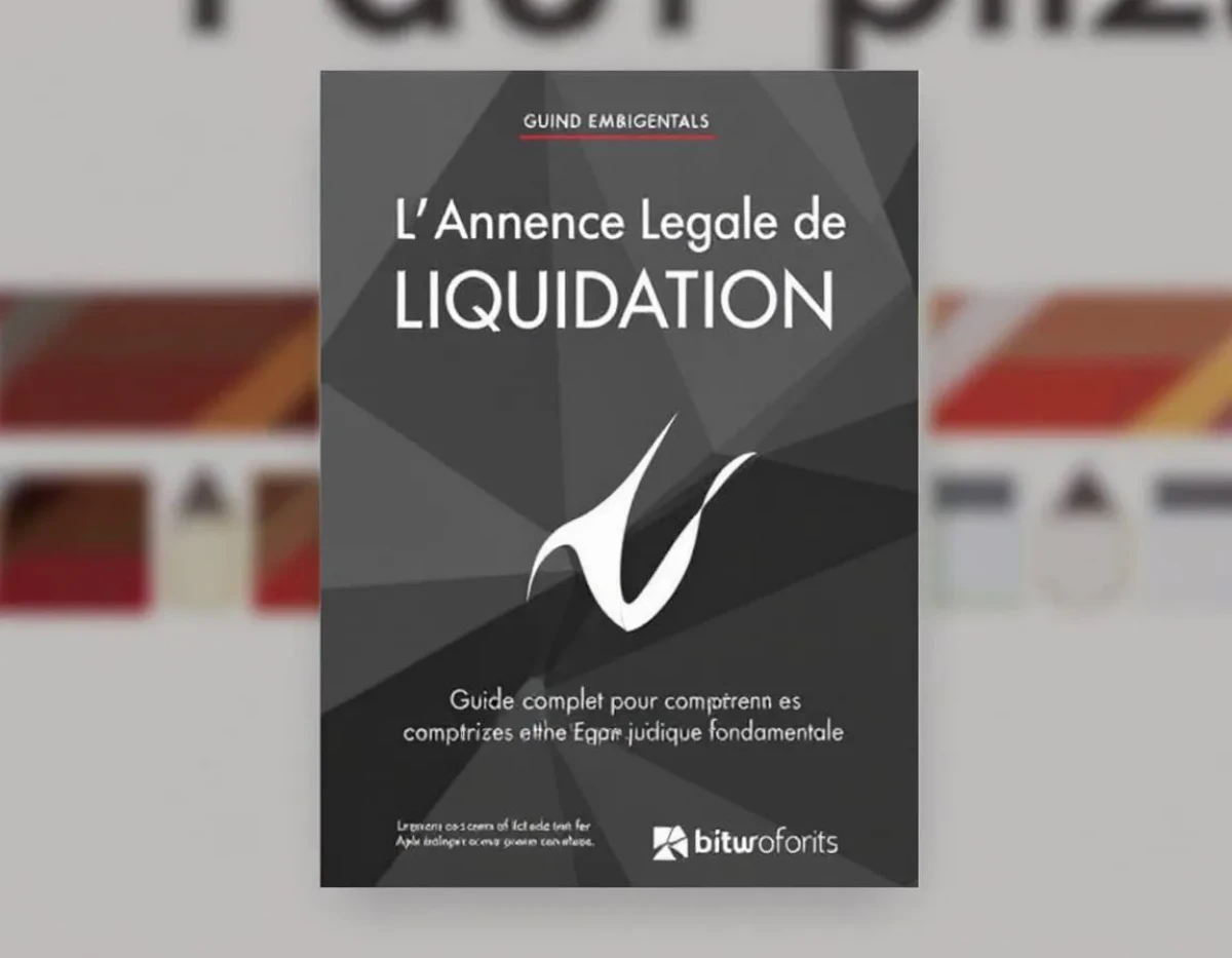 L'Annonce Légale de Liquidation : Guide Complet pour Comprendre et Maîtriser cette Étape Juridique Fondamentale