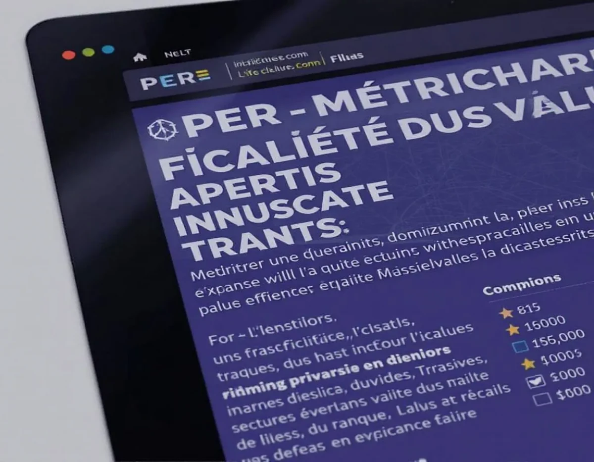Fiscalité du PER : Comprendre l'imposition des plus-values à la sortie